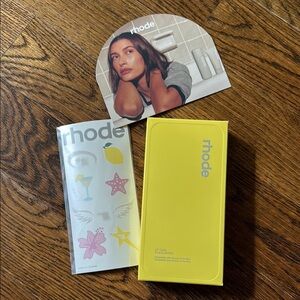 RHODE iPhone case (15 pro max) and tattoo Stickers